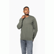 Pull écoresponsable col rond homme -  Réf: KNS901