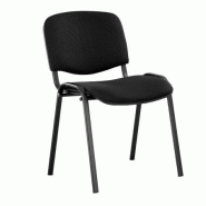 Siège visiteur, chaise de conférence iso black 003012c11