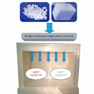 Palette-box isotherme - glace carbonique - version passive