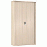 Armoire de rangement à rideaux PVC - 4 étagères - hauteur 196 cm (2 largeurs au choix) So Madrid