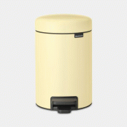 Poubelle à pédale newIcon 3 litres Mellow Yellow - Brabantia Compacte et Écologique