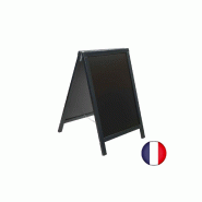 Chevalet stop trottoir - Cadre bois - Dimensions 85 x 55 cm - Référence : PFN49AN