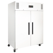 Armoire réfrigérée négative 2 portes 1200 litres laquée blanc - garantie 2 ans - r290 gaz écologique