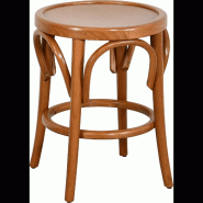 Tabouret RETRO 45 - Hêtre Bois Courbé - Vintage - Intérieur