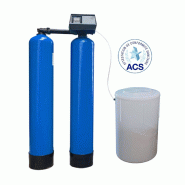 Adoucisseur d'eau duplex 2x30l fleck 9100