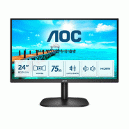 AOC B2 24B2XDAM LED display 60,5 cm (23.8&quot;) 1920 x 1080 pixels Full HD Noir