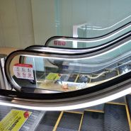 Fm i-302 (800) escalator de centre commercial escalier mécanique - fuji - 0.5m / s