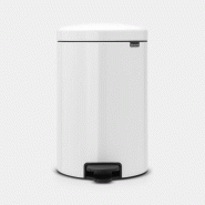 Poubelle à pédale newIcon 20 litres - design emblématique et ignifuge - Brabantia