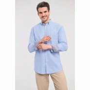 Chemise Oxford lavée manches longues -  Réf: RU920M