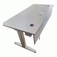 Bureau assis debout électrique d'occasion ACTIU Mobility - ajustable de 65 à 130 cm - 160x80 cm - blanc