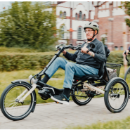 Tricycle Trigo UP Hase Bikes - Tricycle électrique confortable et performant