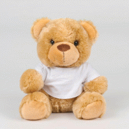 Ours en peluche avec t-shirt -  Réf: MM030