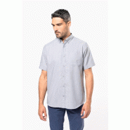 Chemise Oxford manches courtes -  Réf: K535