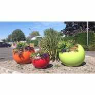 Pot urban boule  recyclable et léger - VAD COLLECTIVITES