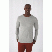 T-shirt bio Inspire homme manches longues - Réf: CGTM070 - B&amp;C - 100% coton bio - plusieurs tailles et couleurs