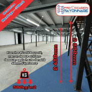 Mezzanine industrielle - 310m² à prix réduit - ManOrga