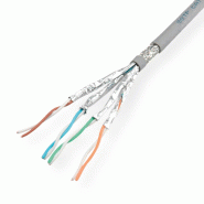 VALUE Câble S/FTP (PiMF) Cat.6 (Classe E) rigide, Eca, gris, 300 m