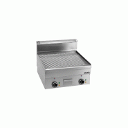 Grillade électrique MBM - Plaque acier rainurée - EFT66R - 7.5Kw - 3x230V+N+T