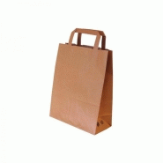 Cakbr2629-sacs cabas kraft brun