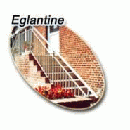 Garde-corps barreaudage Eglantine - sobre et intemporel pour intérieur et extérieur