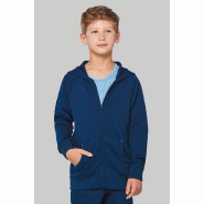 Veste zippée à capuche enfant -  Réf: PA386