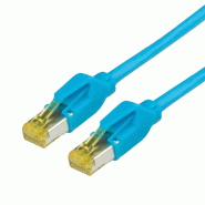 Cordon draka cat.6a (classe ea) uc900 / hirose tm31, bleu, 10 m