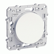 Interrupteur Bipolaire Borne Repiquage Neutre 16ax 250v Mosaic 2 Mod Blanc