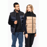 Bodywarmer matelassé bi-ton unisexe -  Réf: K6162