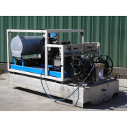 Matériel de nettoyage autonome haute pression eau chaude dédié à la municipalité - SKID 202  - Occasion