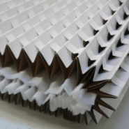 Filtre accordéon papier carton plissé pour cabines de peinture