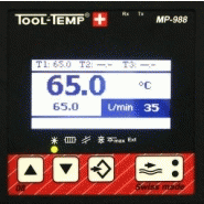 Contrôleur de température à microprocesseur mp-988 profibus