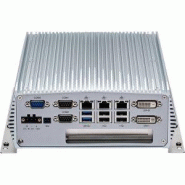 PC Fanless industriel Intel® Core™ i5/i3 4ème génération avec 1 slot PCIeX4 - Référence: NISE3700E