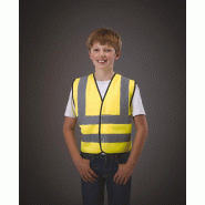 Gilet haute visibilité enfant -  Réf: YHVW100CH