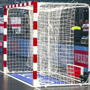 Filets de handball pour buts de handball 3m x 2m en ficelle blanche ultra-résistante