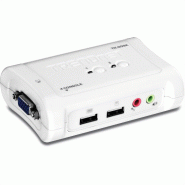 TRENDnet TK-209K Kit de switch KVM USB à 2 ports avec fonction audio