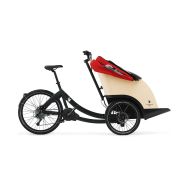 Triporteur électrique Triobike Taxi - moteur pédalier Brose et boîte Enviolo CA, 501 Wh, 250 W