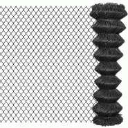 Vidaxl clôture à mailles acier 15 x 1,5 m gris 142426