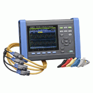 HI-PQ3100 | Analyseur-enregistreur de qualité d'énergie triphasé 4 fils