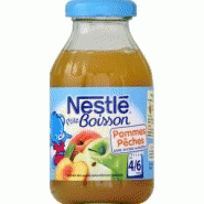 Nestle P Tite Boisson Jus Pomme Peche Des 4 6 Mois Cl Telemarketpro Fr Hellopro