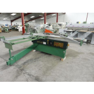 Scie à format Chambon SF 286 - Châssis acier, table fonte, moteur principal 5,5kw