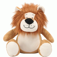 Peluche zippée Lion -  Réf: MM569