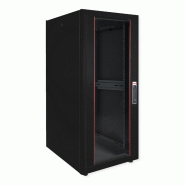 ROLINE 19&quot; Baie réseau Basic 32U, 600x600 LxP Porte verre noir