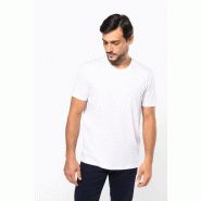 T-shirt Supima col rond manches courtes homme -  Réf: PK300