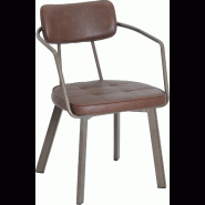 Fauteuil SEDAN acier garni