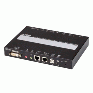 ATEN CN8600 Console KVM IP 1 port (DVI/USB + RS232 + Medias Virtuels)