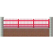 Menilmontant - clôture en aluminium - gp portail