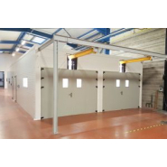 Cabine  industrielle modulaire en kit