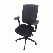 Fauteuil de Bureau Steelcase Reply Air Noir - Mesh aéré, réglages multiples, support lombaire