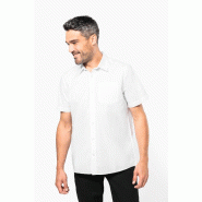 Chemise popeline manches courtes -  Réf: K543