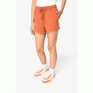 Short écoresponsable French Terry femme  -  Réf: NS715